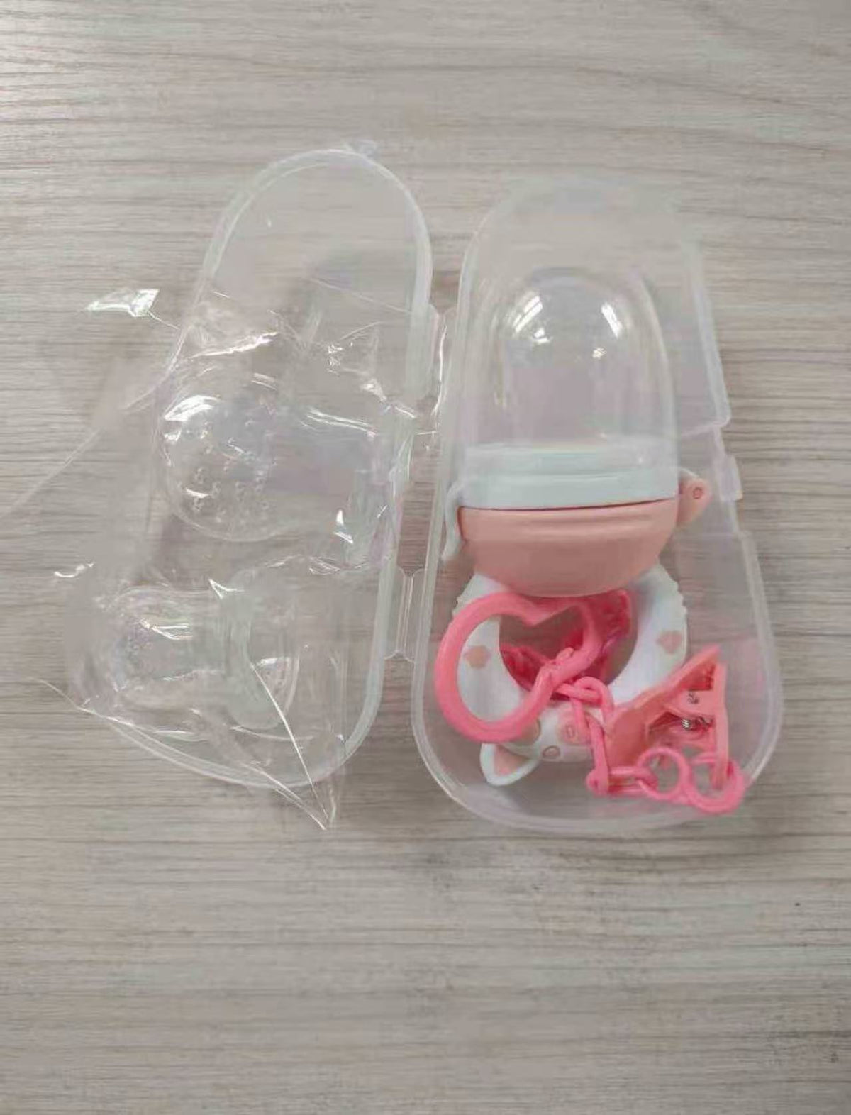 Chupete para fruta con cadena (P-167)