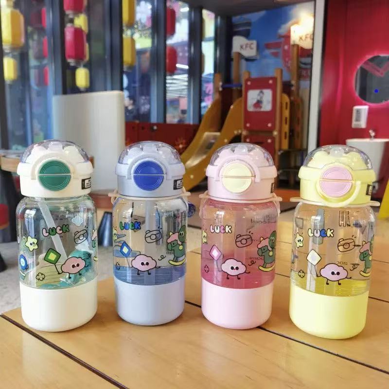 Botella con bombilla 600ml (YT-3155)