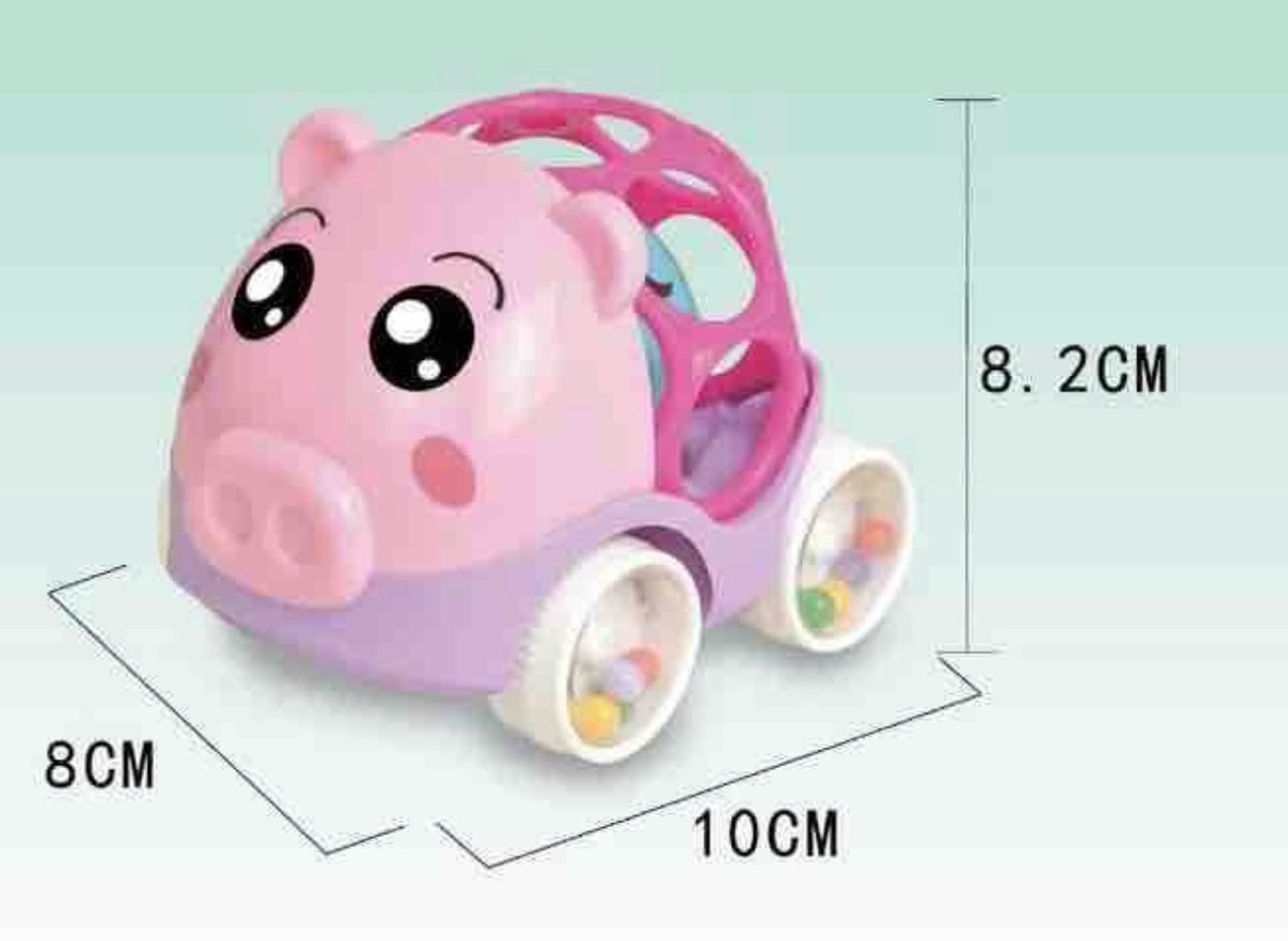 juguete coche cerdito para bebé(2830)