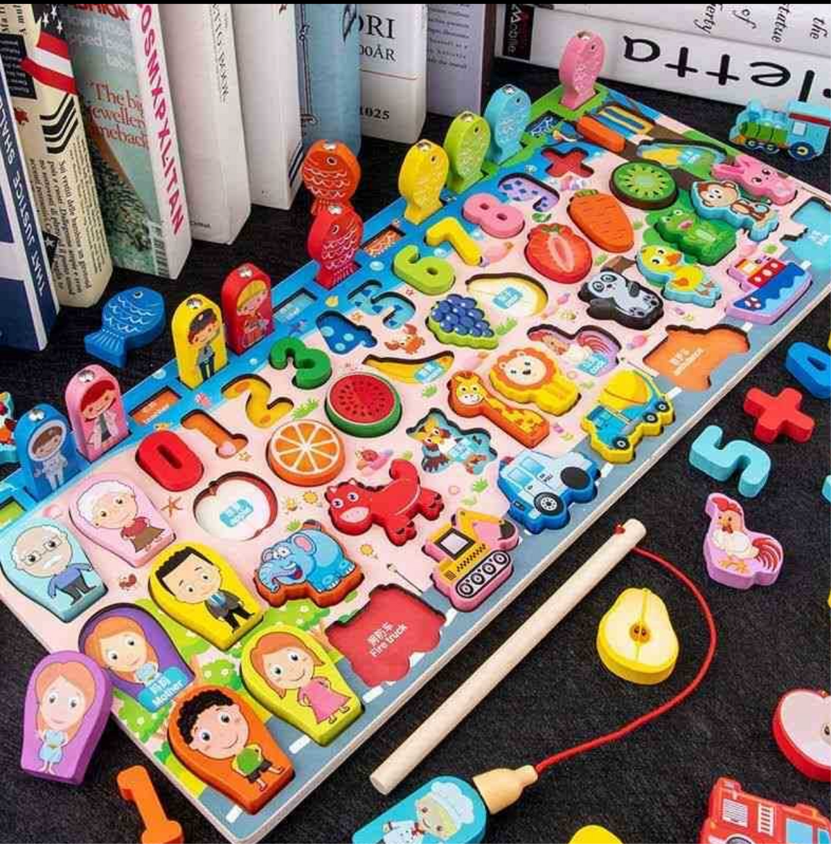 juguete madera rompecabezas para niños (2278-2)