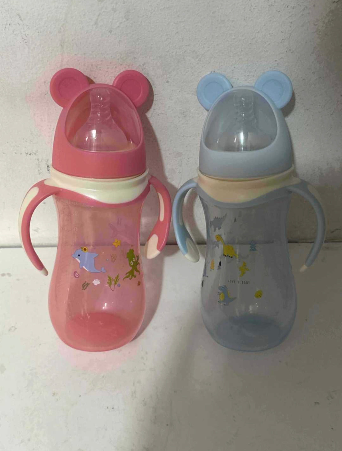Mamadera diseño ratón 300 ml (84-207)