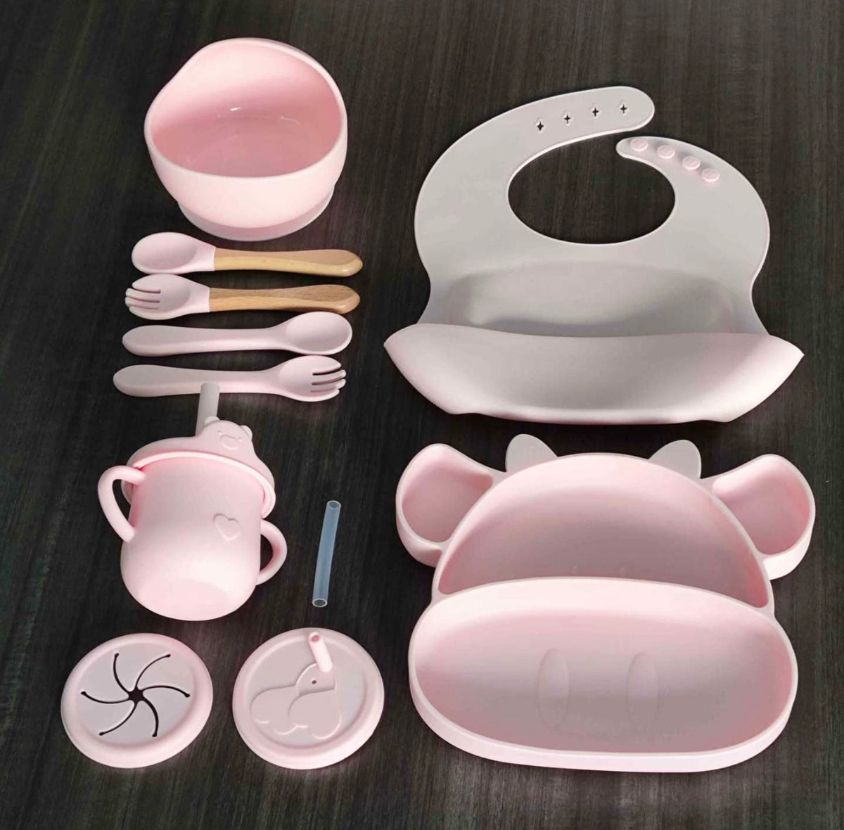 set plato silicona vaca 13 en 1(99-147)