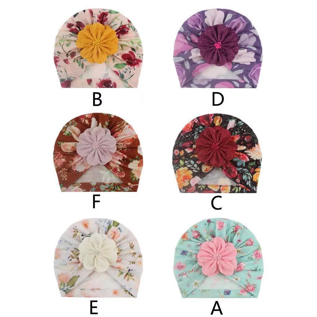 Gorro estampado para bebé