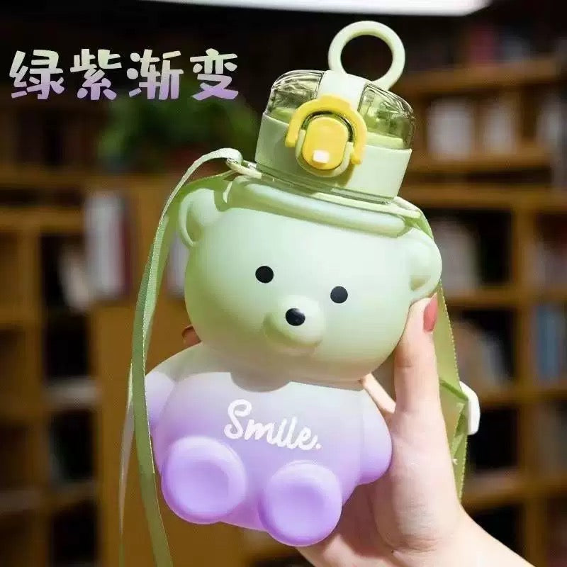 Botella con bombilla oso (MT22-23)