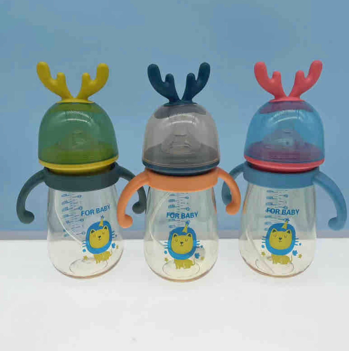 Mamadera diseño cornamenta 300 ml (84-277)