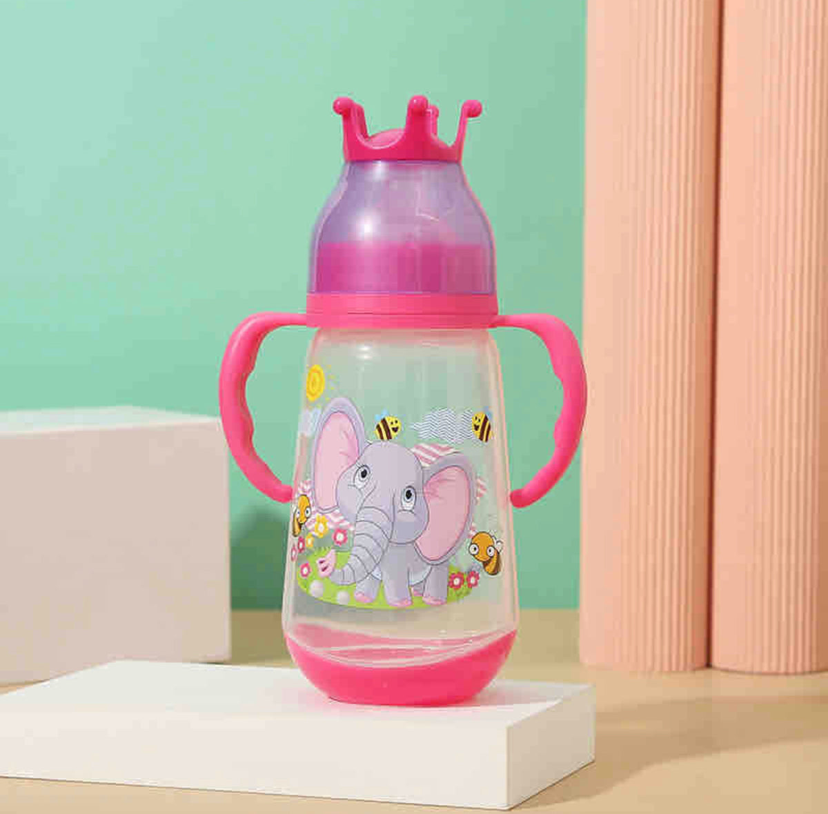 Mamadera diseño corona 420 ml (84-261)