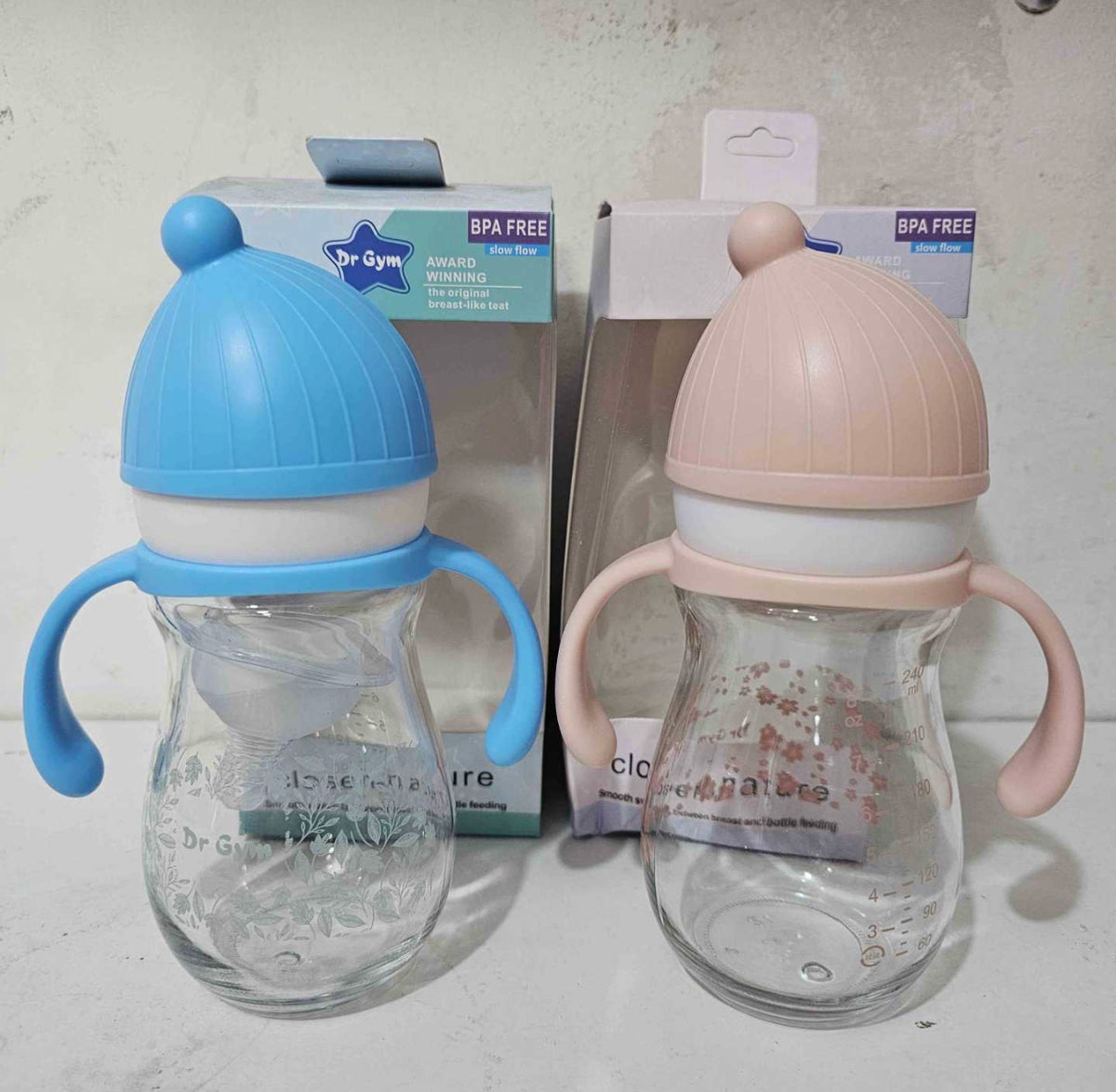 Mamadera vidrio 240 ml (84-253)