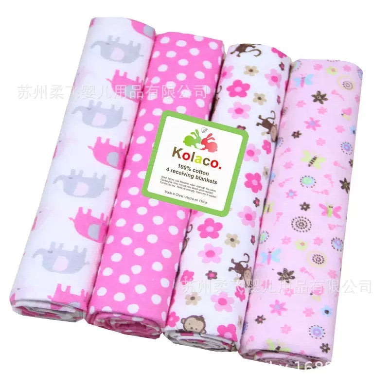 set 4 pcs manta para bebé 75cm×100cm (34-65)