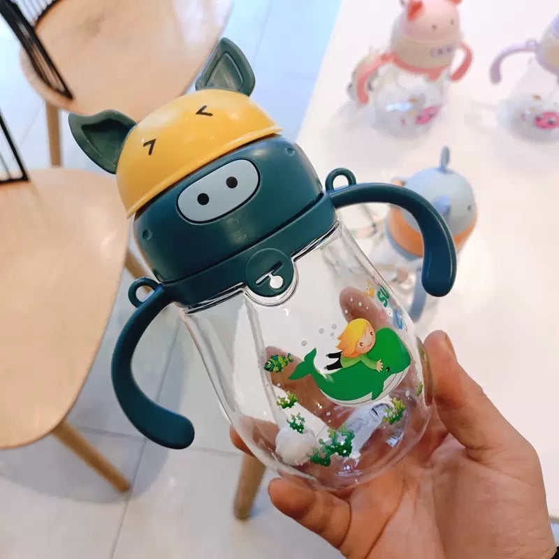 Botellas con bombilla (262)