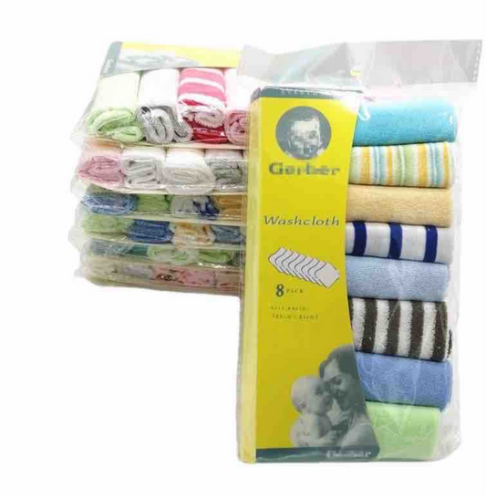 8 pcs algodón tuto para bebé （34-60）
