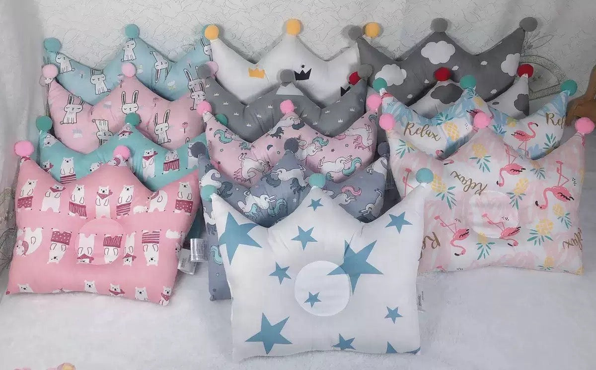 almohada de corona de bebé （34-50）