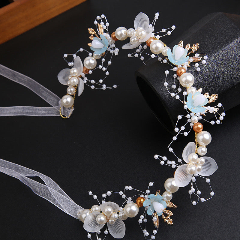 Diadema de perlas