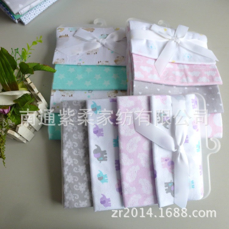 set 4 pcs manta para bebé 75cm×75cm (34-63)