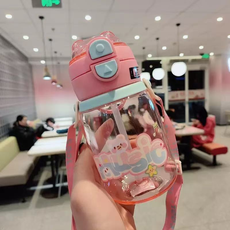Botella con bombilla 580ml (63127)