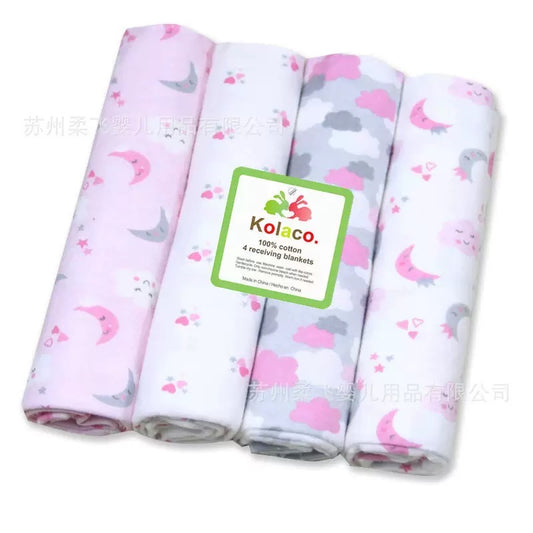 set 4 pcs manta para bebé 75cm×100cm (34-65)