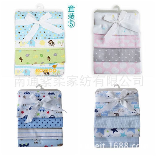 set 4 pcs manta para bebé 75cm×75cm (34-63)