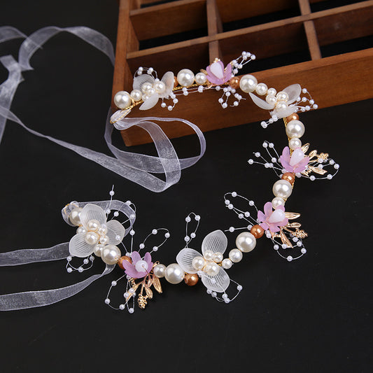 Diadema de perlas