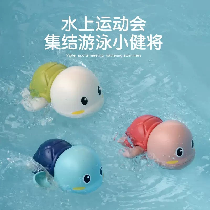 juguete baño diseño tortuga para bebé （P-209）