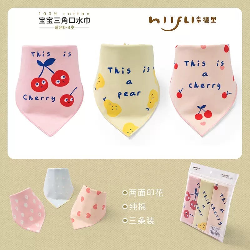 bufanda triangular 3 pcs (84-302)