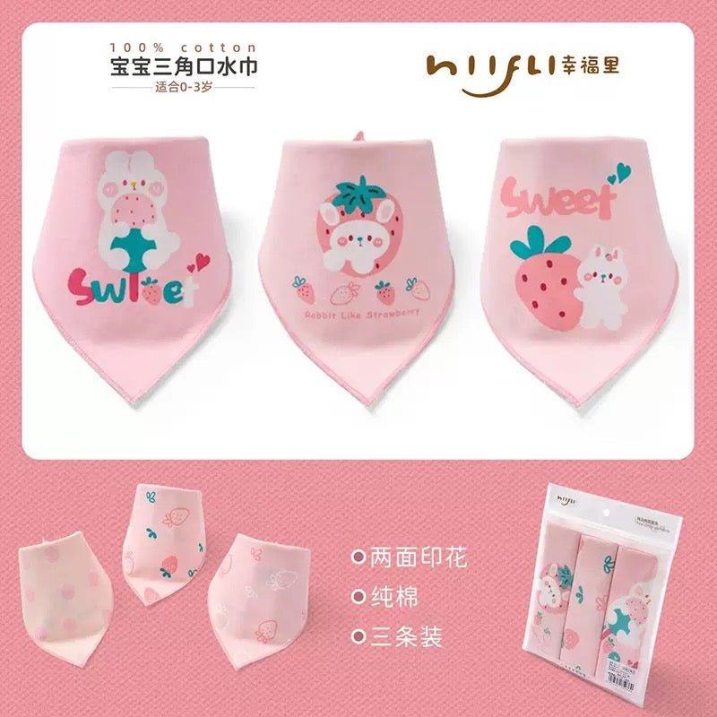 bufanda triangular 3 pcs (84-302)