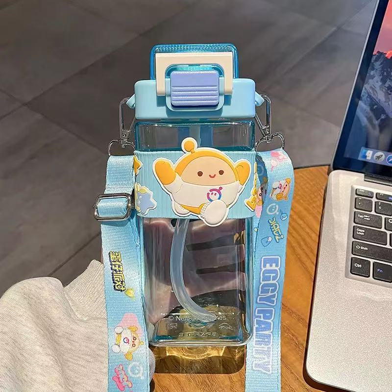 Botella con bombilla 650ml (YT-5512)