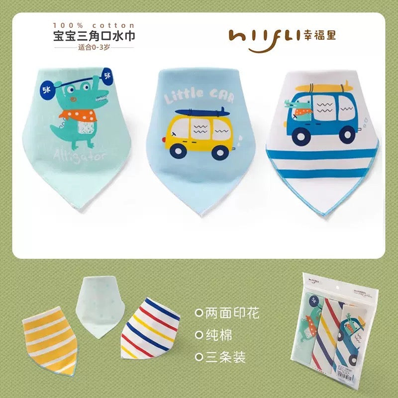 bufanda triangular 3 pcs (84-302)