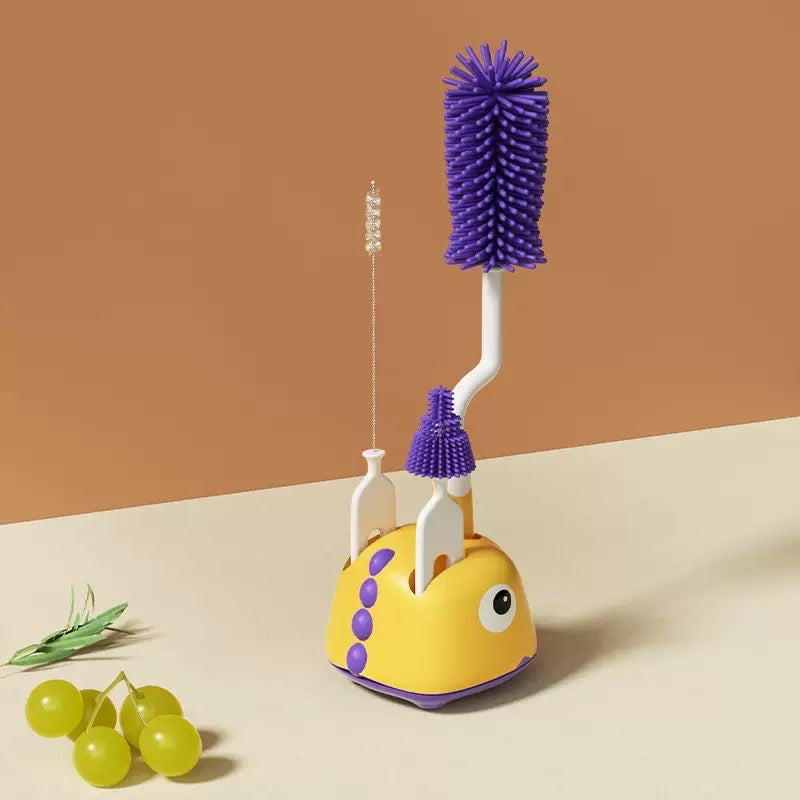 cepillo para mamadera de dinosaurio （KLNPS）