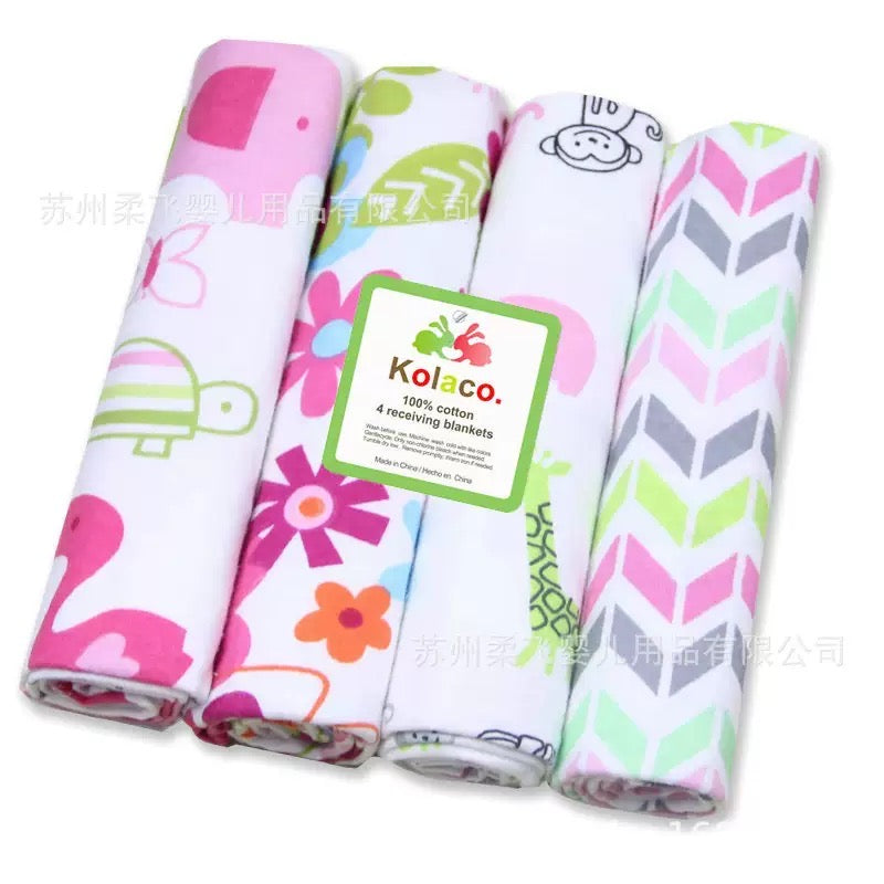 set 4 pcs manta para bebé 75cm×100cm (34-65)