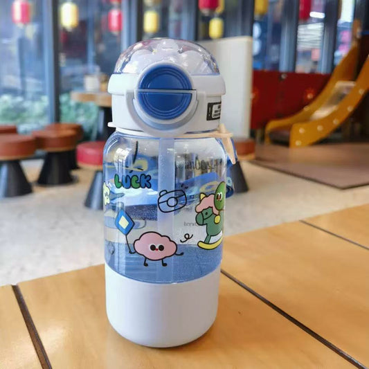 Botella con bombilla 600ml (YT-3155)