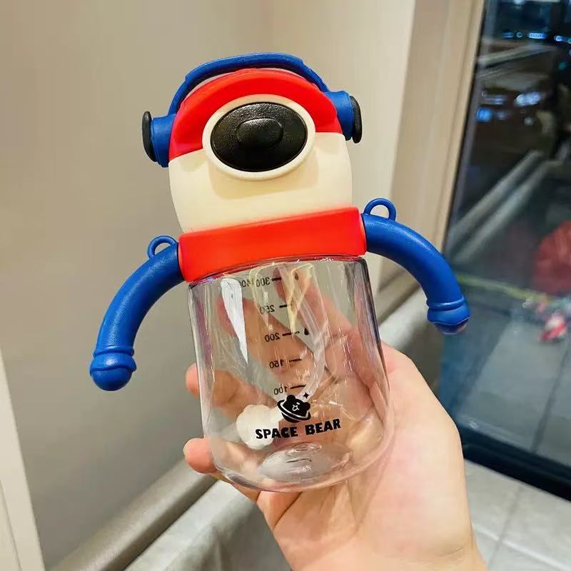 Botella con bombilla 400 ml(5075)