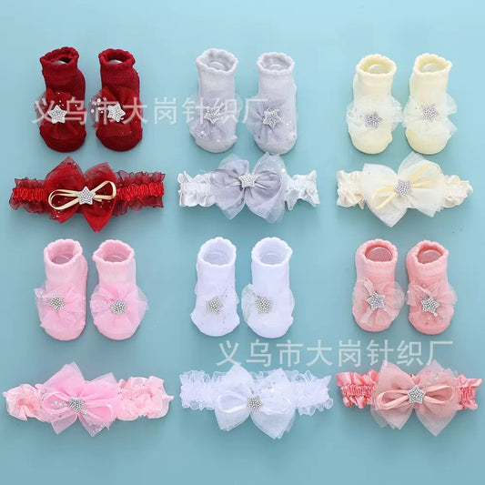 Calcetines y accesorios para el cabello （84-311）