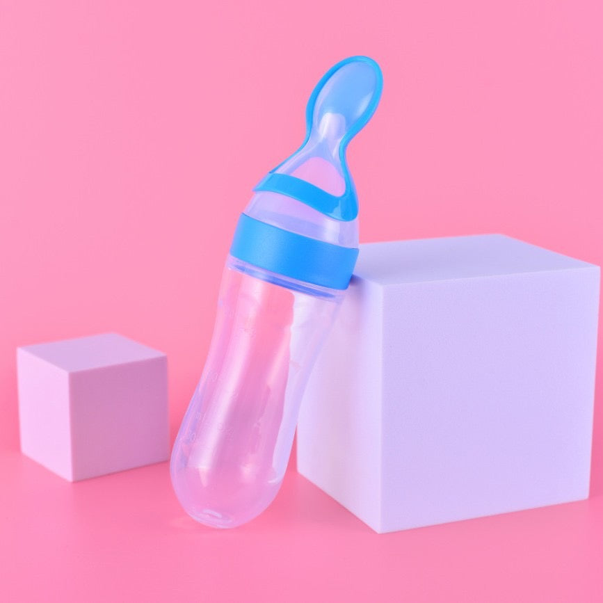 mamadera silicona con cuchara（FZ-111）