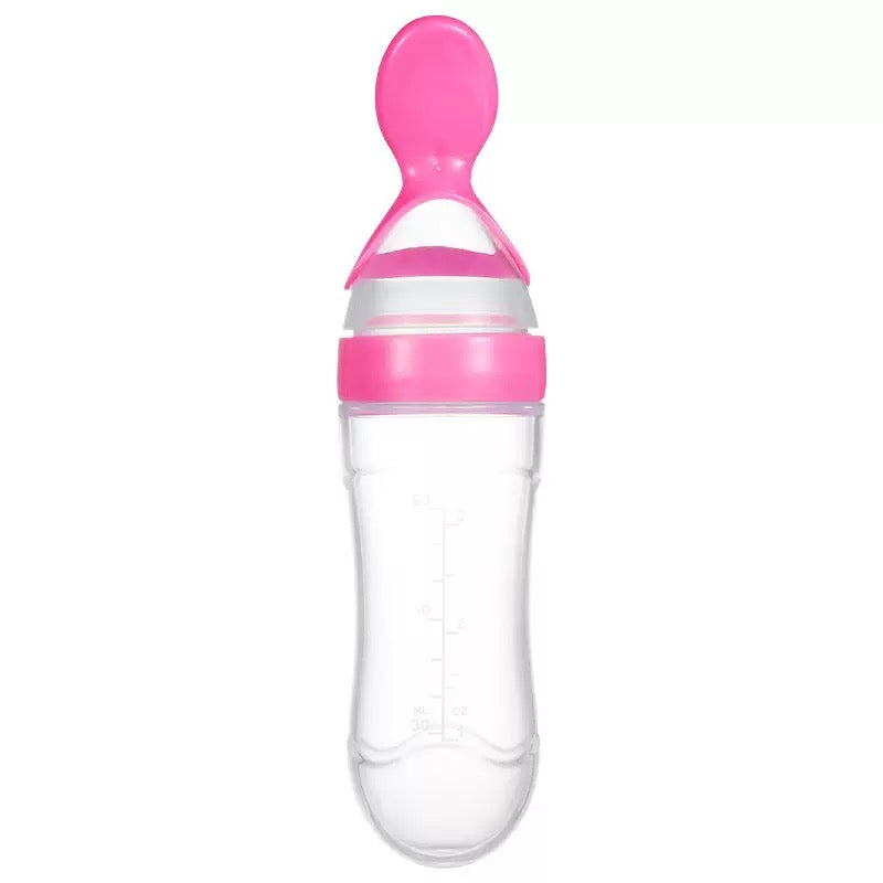 mamadera silicona con cuchara（FZ-111）