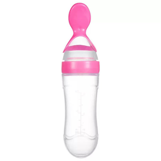 mamadera silicona con cuchara（FZ-111）