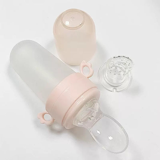 mamadera silicona con cuchara (Y-21)
