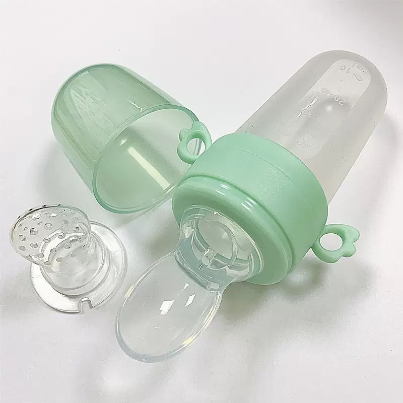mamadera silicona con cuchara (Y-21)
