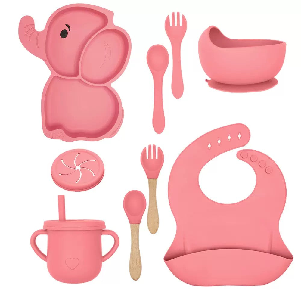 set plato silicona elefante 11 en 1(99-135)
