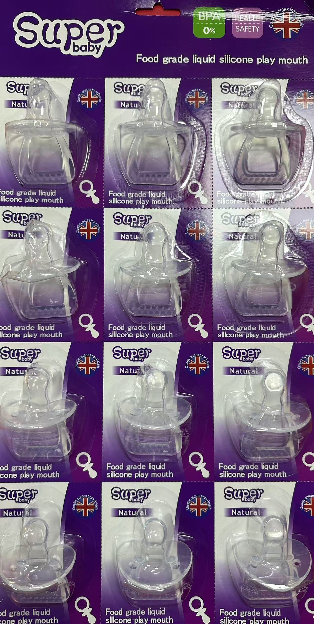 Chupete balaba 12 pcs