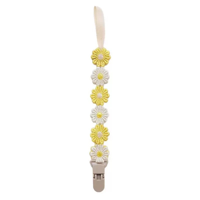 Flor de cadena para chupete (99-223) 12 unidad
