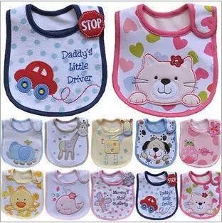 Baberos paquetes 10 pcs (1515)
