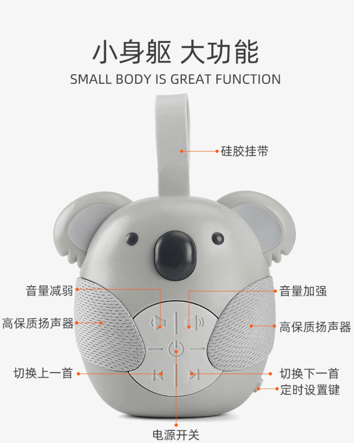 Dispositivo relajante de koala (33-16)